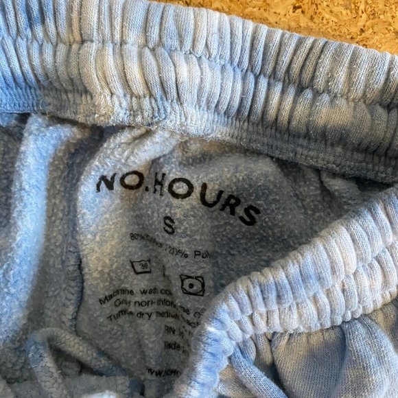 NoHours Passion Blue Tie Dye Sweatpants Small EUC - Picture 4 of 5